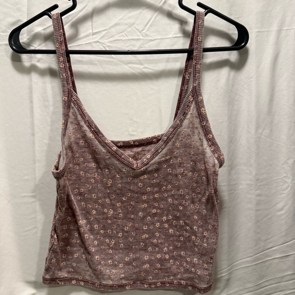 American Eagle Outfitters Mauve Patterned Camisole